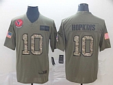 Nike Texans 10 DeAndre Hopkins 2019 Olive Camo Salute To Service Limited Jersey,baseball caps,new era cap wholesale,wholesale hats